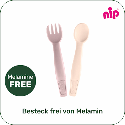 Esslernbesteck grün 2tlg. Nip