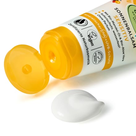 balzám na opalování dětský Sensitiv SPF 50 alverde NATURKOSMETIK