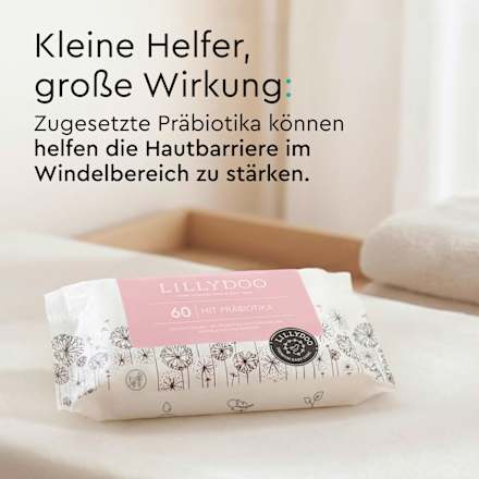 Feuchttücher mit Präbiotika LILLYDOO