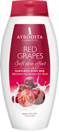Negovalno mleko za telo Red Grapes AFRODITA