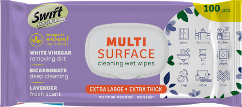 Почистващи кърпи Multi Surface с лавандула Swift PROFESSIONAL