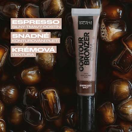 krémová konturka a bronzer 03  espresso shot GABRIELLA SALVETE