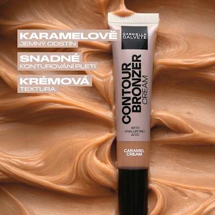 Krémová konturka a bronzer 01 caramel cream GABRIELLA SALVETE