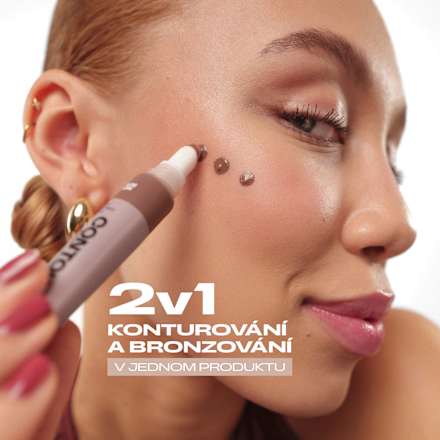 krémová konturka a bronzer 02 mocha intense GABRIELLA SALVETE