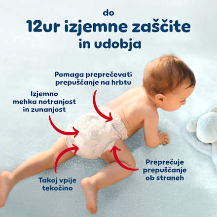 Hlačne plenice velikost 3 (6-11 kg) Pampers Premium Care