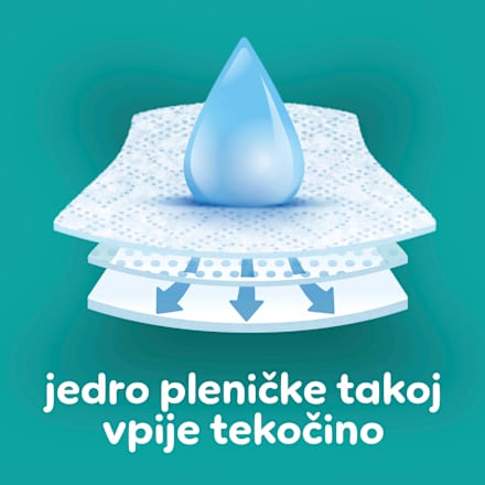 Plenice velikost 5 - mesečno pakiranje (11-16 kg) Pampers active baby