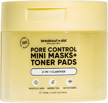 tonizační pleťové tampony Pore Control breakout+aid