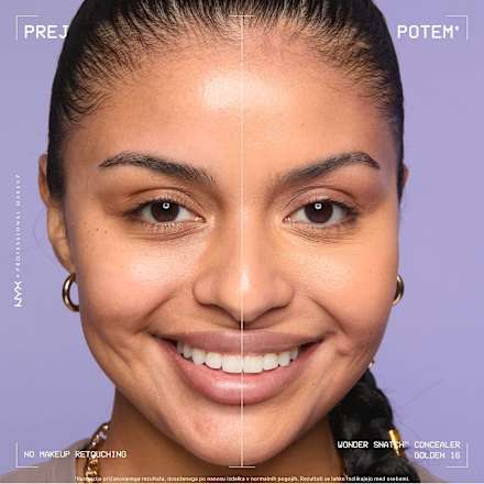 Tekoči korektor Wonder Snatch™, 16 Golden NYX PROFESSIONAL MAKEUP