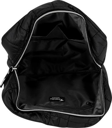 Kulturtasche mit Karosteppung groß schwarz manòu