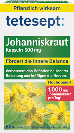 Johanniskraut Kapseln tetesept