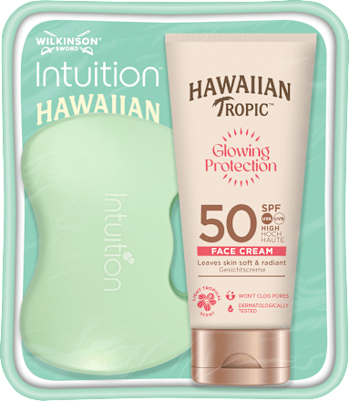 mini brijač+HAWAIIAN Tropic krema za lice lice WILKINSON SWORD