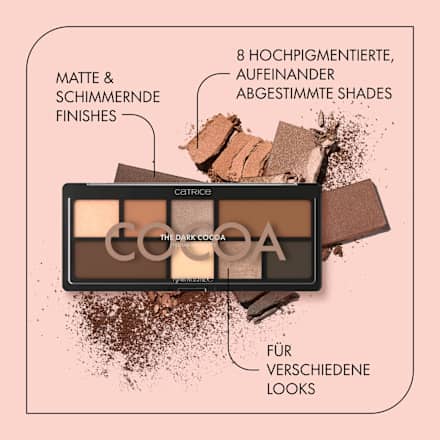 Lidschattenpalette The Dark Cocoa CATRICE