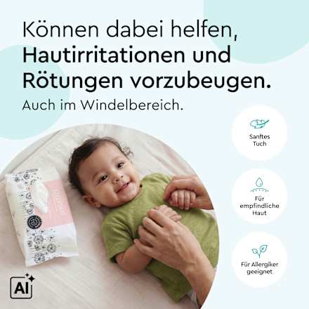 Feuchttücher mit Präbiotika LILLYDOO