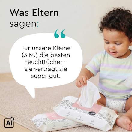 Feuchttücher mit Präbiotika LILLYDOO