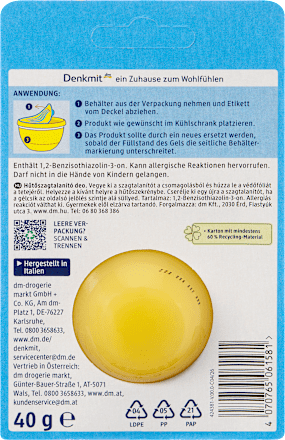 Lufterfrischer Kühlschrank-Frische Denkmit
