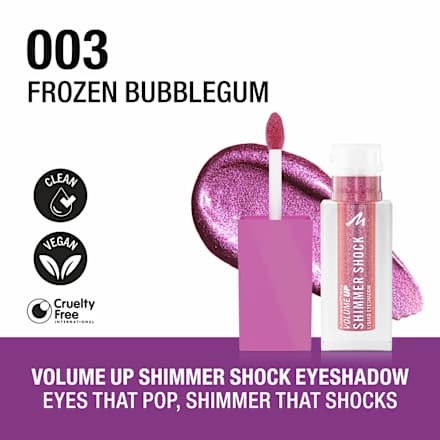 Lidschatten Volume Up Shimmer Shock 003 Frozen Bubblegum MANHATTAN Cosmetics