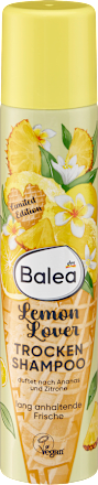 suchý šampon Lemon Lover Balea