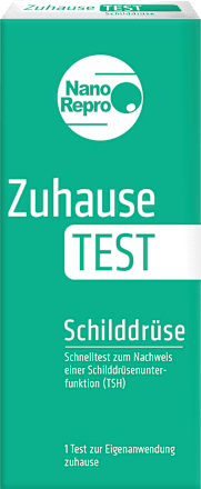 Zuhause Test Schilddrüse, 1 Anwendung NanoRepro