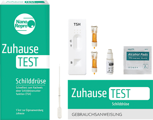 Zuhause Test Schilddrüse, 1 Anwendung NanoRepro
