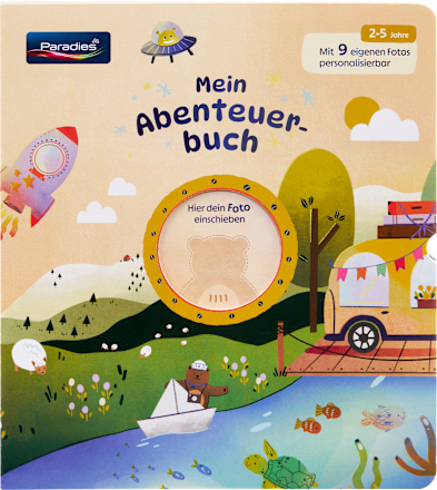 Kinderbuch personalisierbar mit Klappen Paradies
