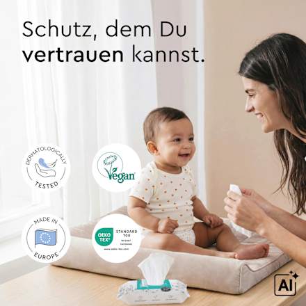 Feuchttücher Gesicht & Hände (8x20&nbsp;St) LILLYDOO