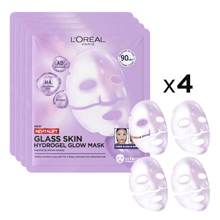 Hidrogél arcmaszk Revitalift Filler Glass Skin L'ORÉAL PARiS