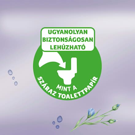 Nedves toalettpapír, Calming ZEWA