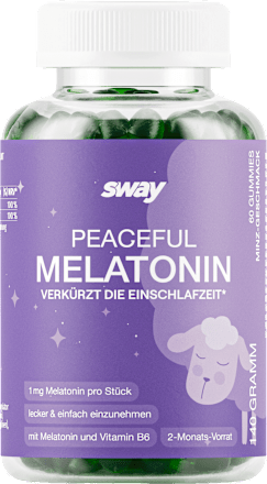 Jeleuri cu melatonină și vitamina B6 sway