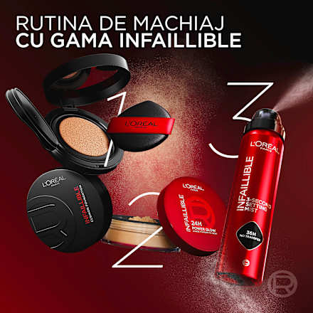 Fond de ten cushion Infaillible FreshWear N140 L'ORÉAL PARiS