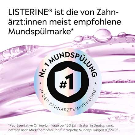 Mundspülung Total Care Milde Minze alkoholfrei Listerine
