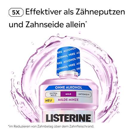 Mundspülung Total Care Milde Minze alkoholfrei Listerine
