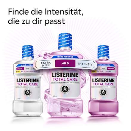 Mundspülung Total Care Intensive Minze alkoholfrei Listerine