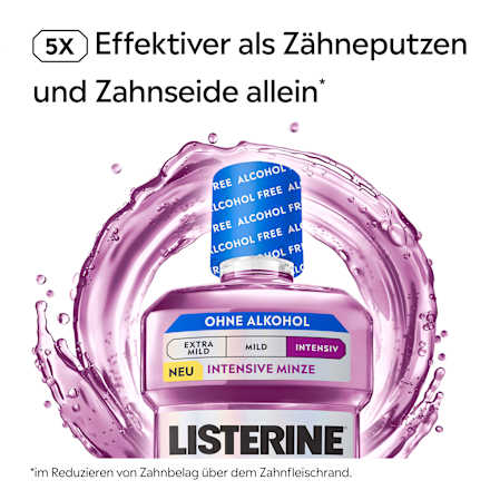 Mundspülung Total Care Intensive Minze alkoholfrei Listerine