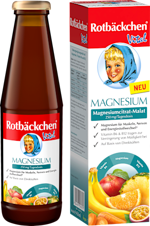 Vital Magnesium Saft Rotbäckchen