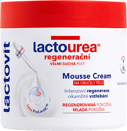 Hydratačný penový krém Mousse Creame lactourea Lactovit