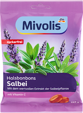 Halsbonbons Salbei Mivolis