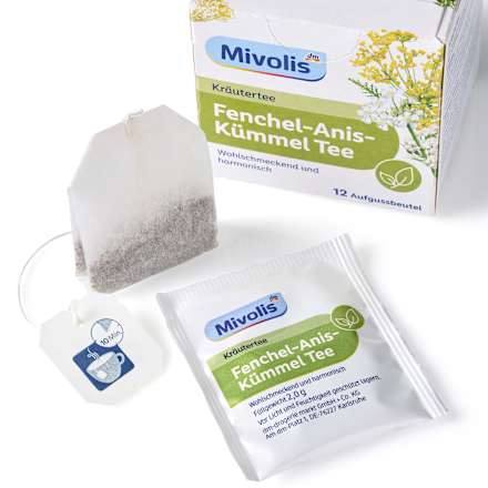 Fenchel-Anis-Kümmel Tee Mivolis