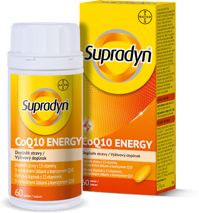 CoQ10 tablety Energy Supradyn