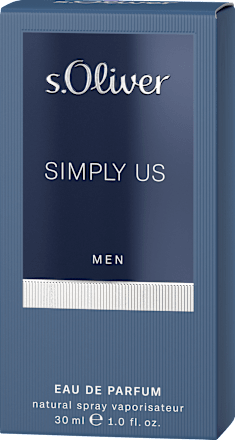 Férfi EdP Simply Us s.Oliver