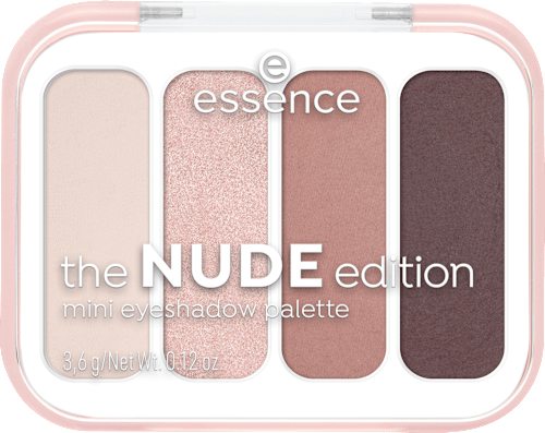 Paletka Mini očných tieňov the NUDE edition essence