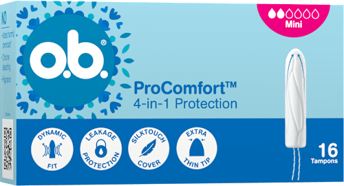 Tampony ProComfort Mini 4w1 o.b.