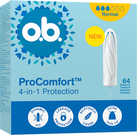 Tampony ProComfort Normal 4w1 o.b.