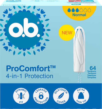 Tampony ProComfort Normal 4w1 o.b.