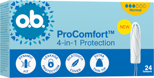 Tampony ProComfort Normal 4w1 o.b.
