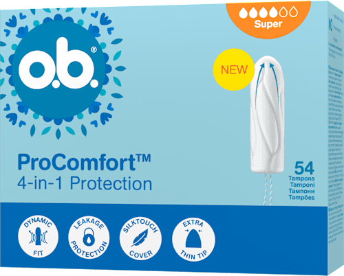 Tampony ProComfort Super 4w1 o.b.