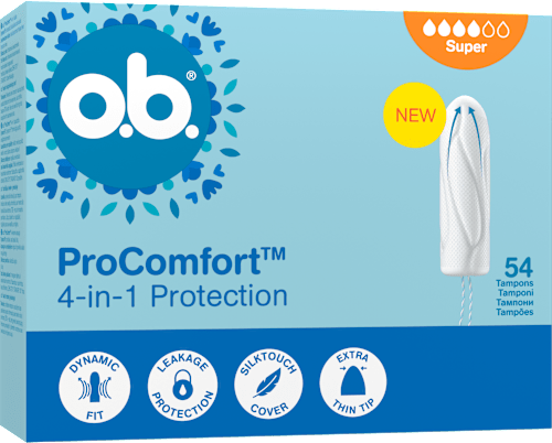 Tampony ProComfort Super 4w1 o.b.