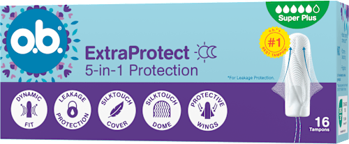 Tampony Extra Protect Super Plus 5w1 o.b.