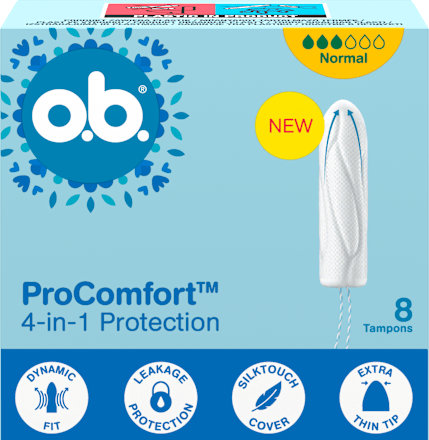 Tampony ProComfort Normal 4w1 o.b.