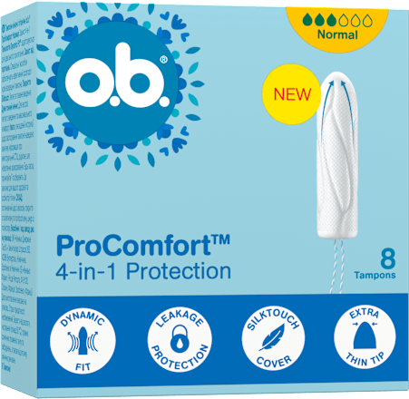 Tampony ProComfort Normal 4w1 o.b.
