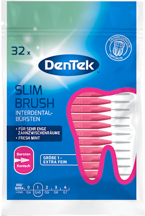 Slim Brush Szczoteczki interdentalne w rozmiarze 1 extra cienkie 0,45mm DenTek